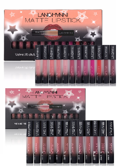 Matte Waterproof Long-lasting Velvet Lipstick Set