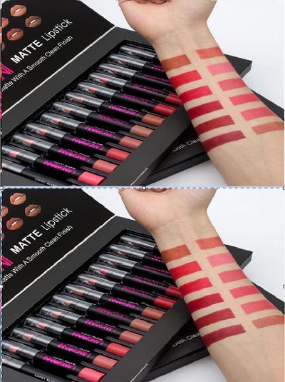 Matte Waterproof Long-lasting Velvet Lipstick Set