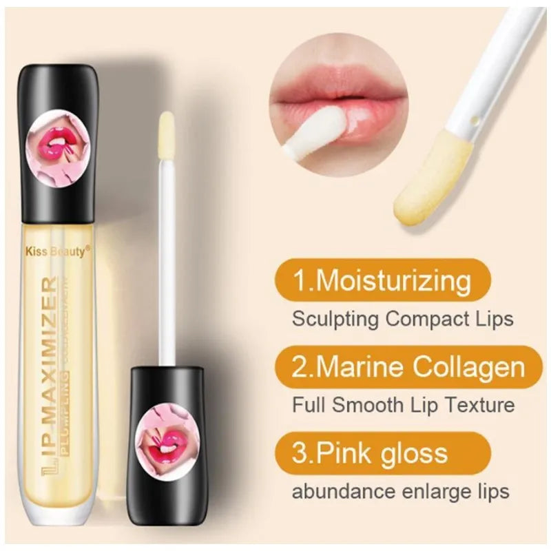 Lip Plumper Plumping Gloss Oil Device Tool Extreme Volumizer Plump Fuller Filler Bigger Pulp Lips Enhancer Maximizer