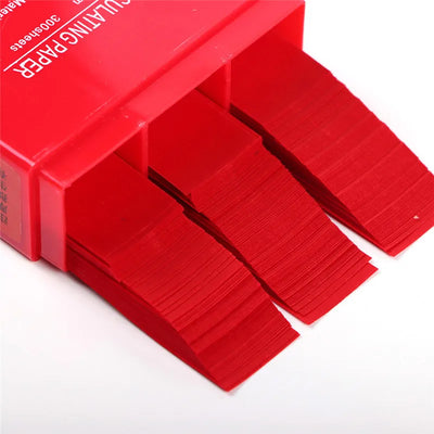 Dental Articulating Paper 300 Sheets/Box Dental Lab Strips Articulator Paper Products Teeth Whitening Dental products